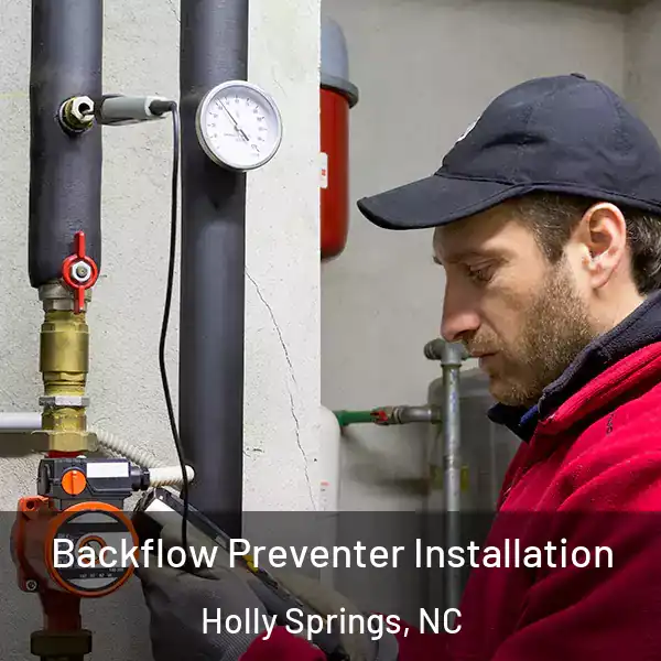  Backflow Preventer Installation Holly Springs, NC