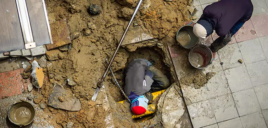 Professional Trenchless Pipe Repair Services in Holly Springs, NC.