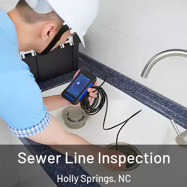 Sewer Line Inspection Holly Springs, NC