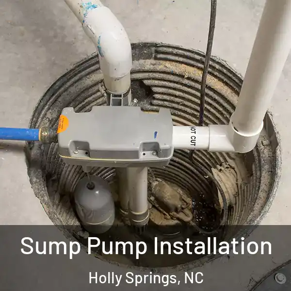  Sump Pump Installation Holly Springs, NC