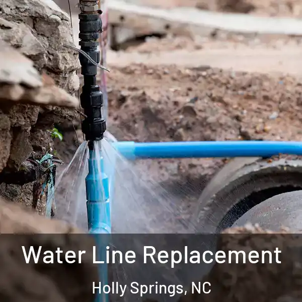  Water Line Replacement Holly Springs, NC