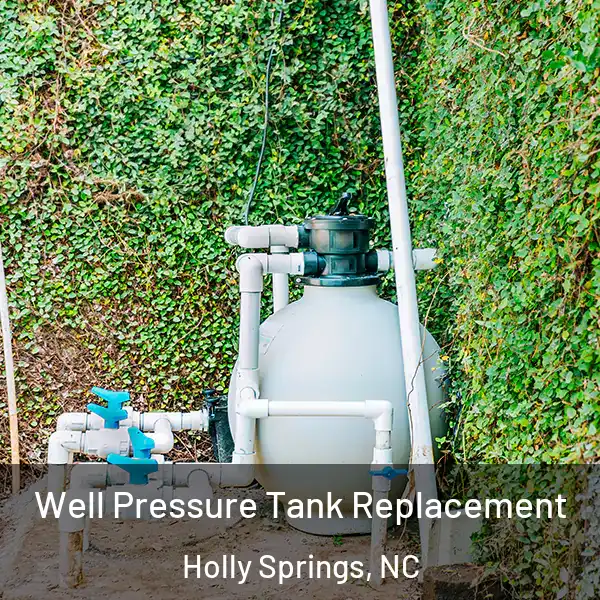  Well Pressure Tank Replacement Holly Springs, NC